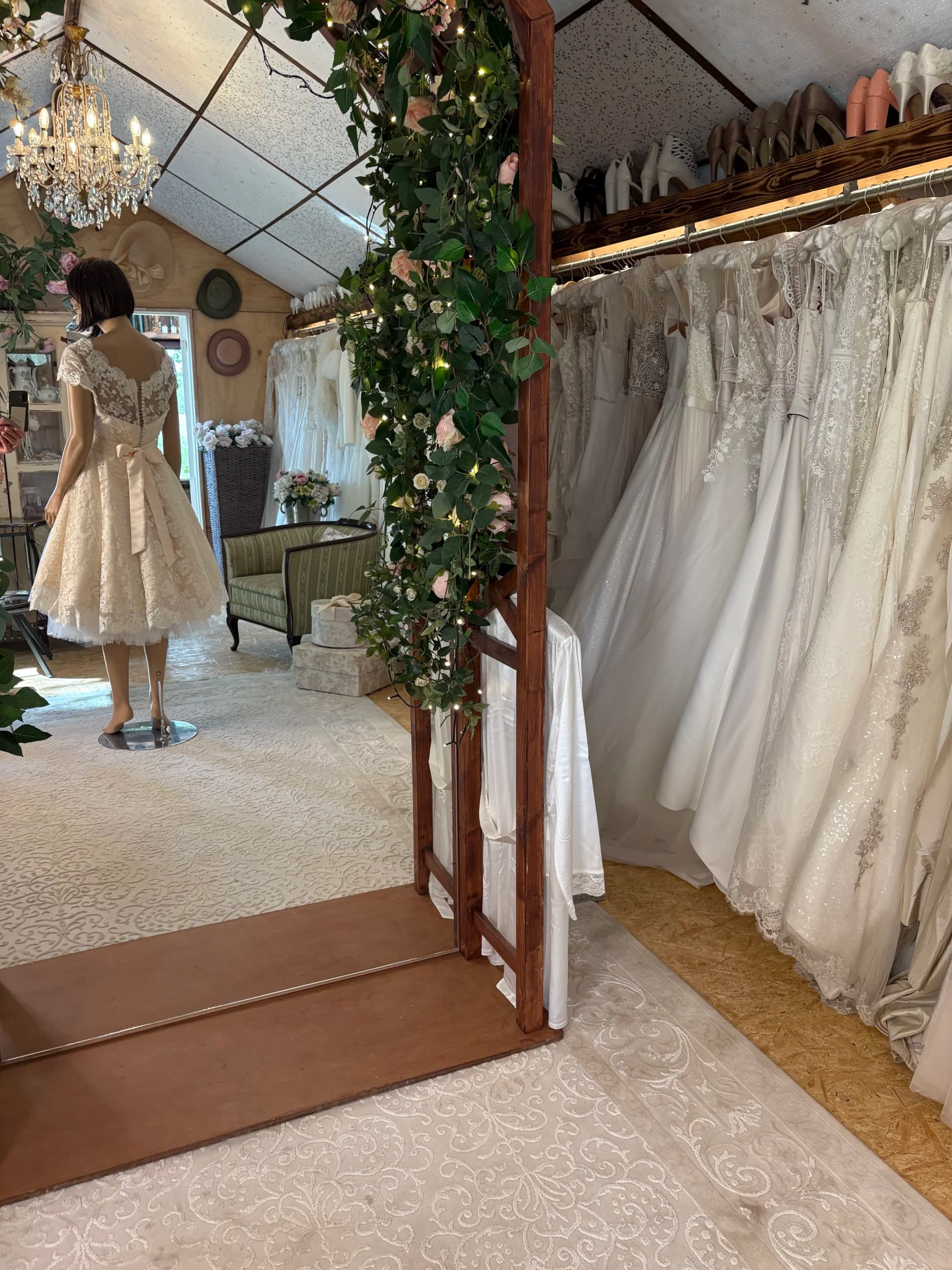 Ingelise – To Be Loved kort brudekjole str. 40 - billede 3
