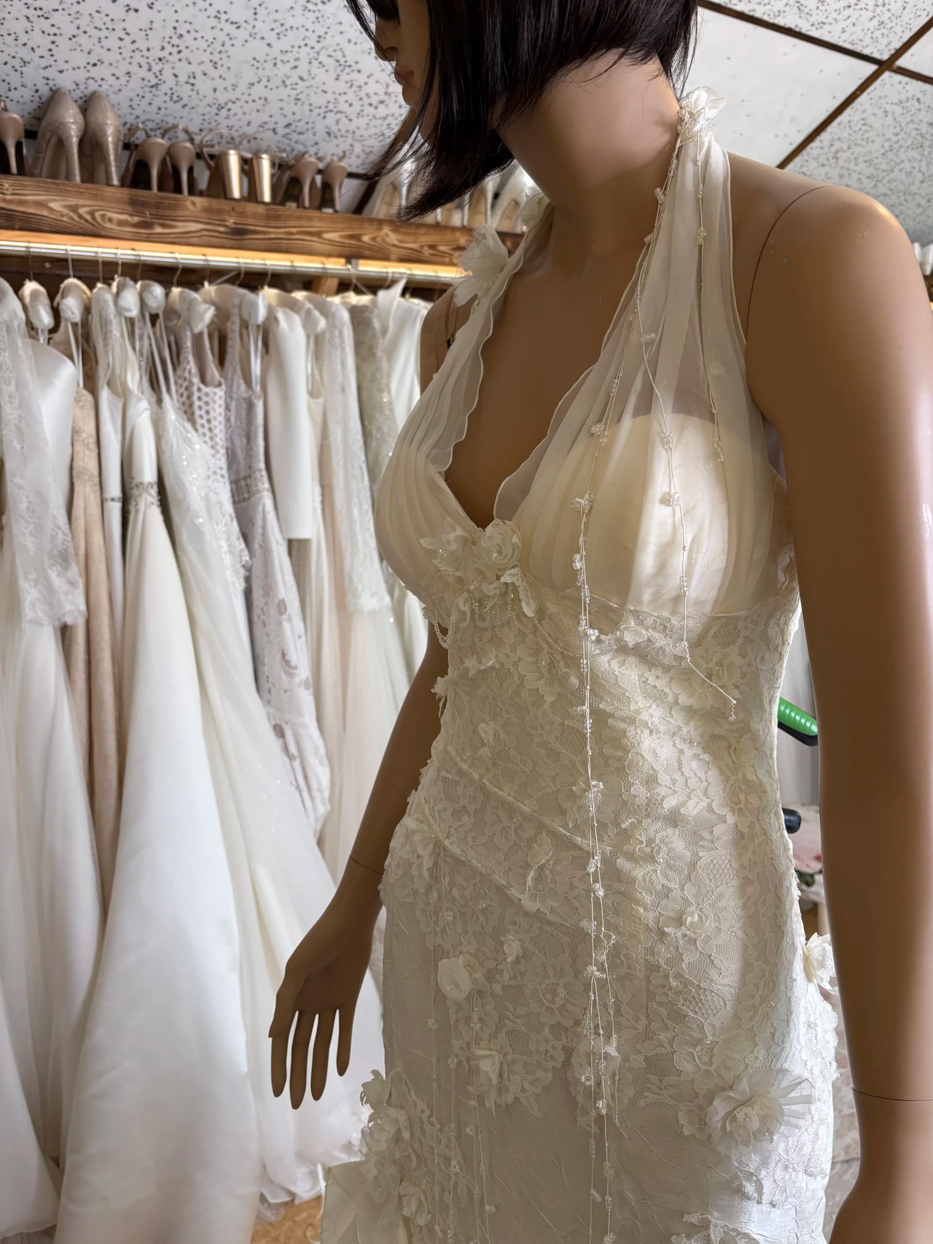 Fia – Preloved brudekjole str. 38 - billede 3