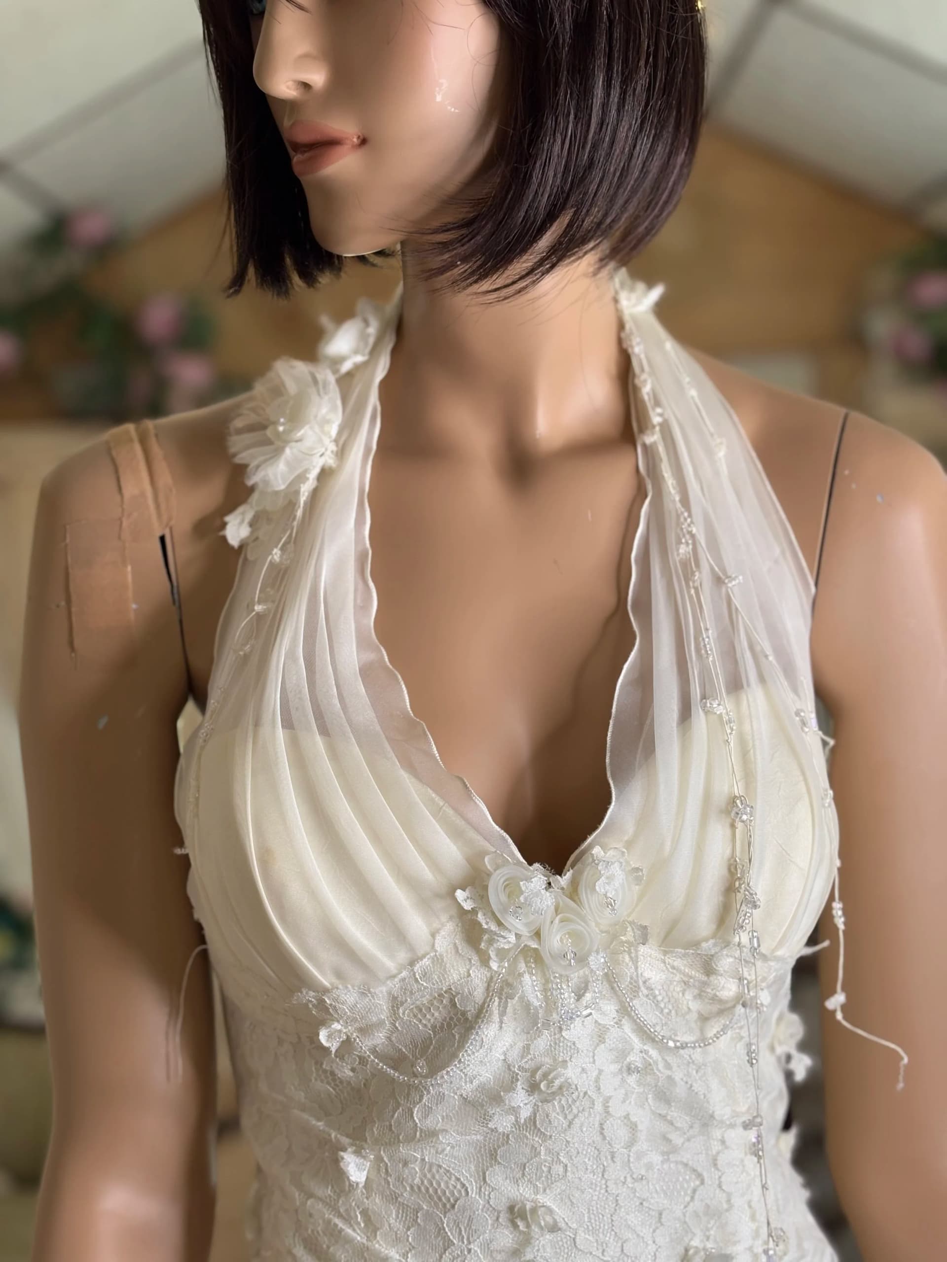 Fia – Preloved brudekjole str. 38 - billede 8