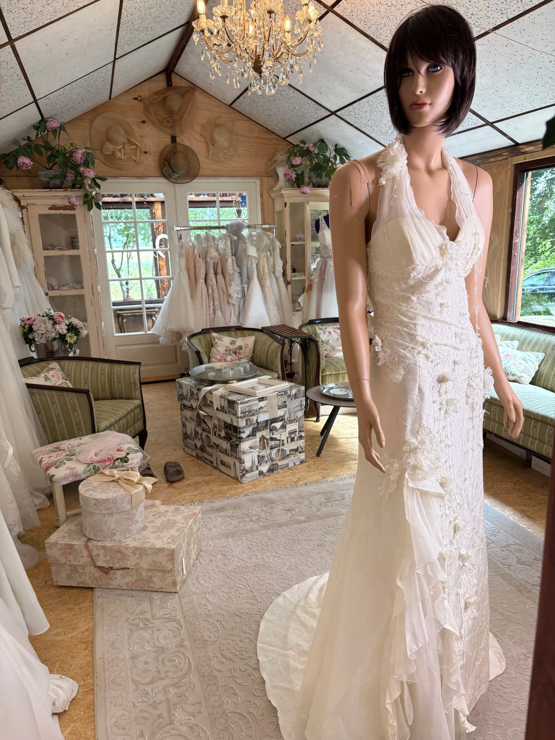 Fia – Preloved brudekjole str. 38 - billede 1