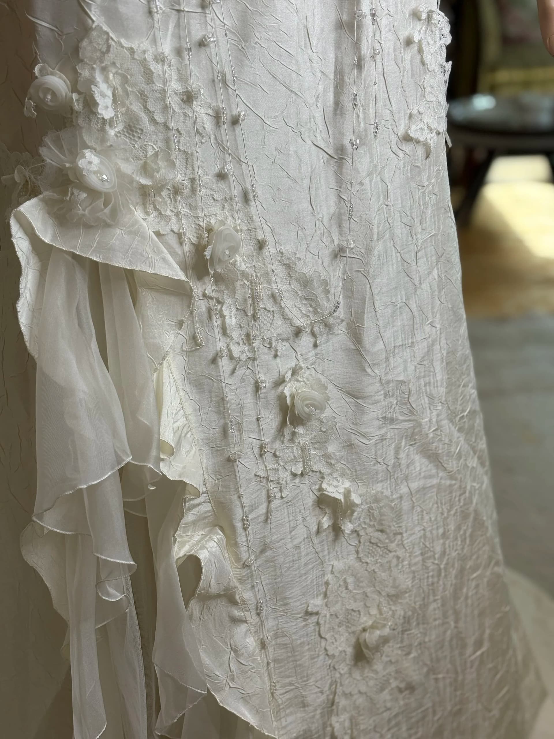 Fia – Preloved brudekjole str. 38 - billede 7