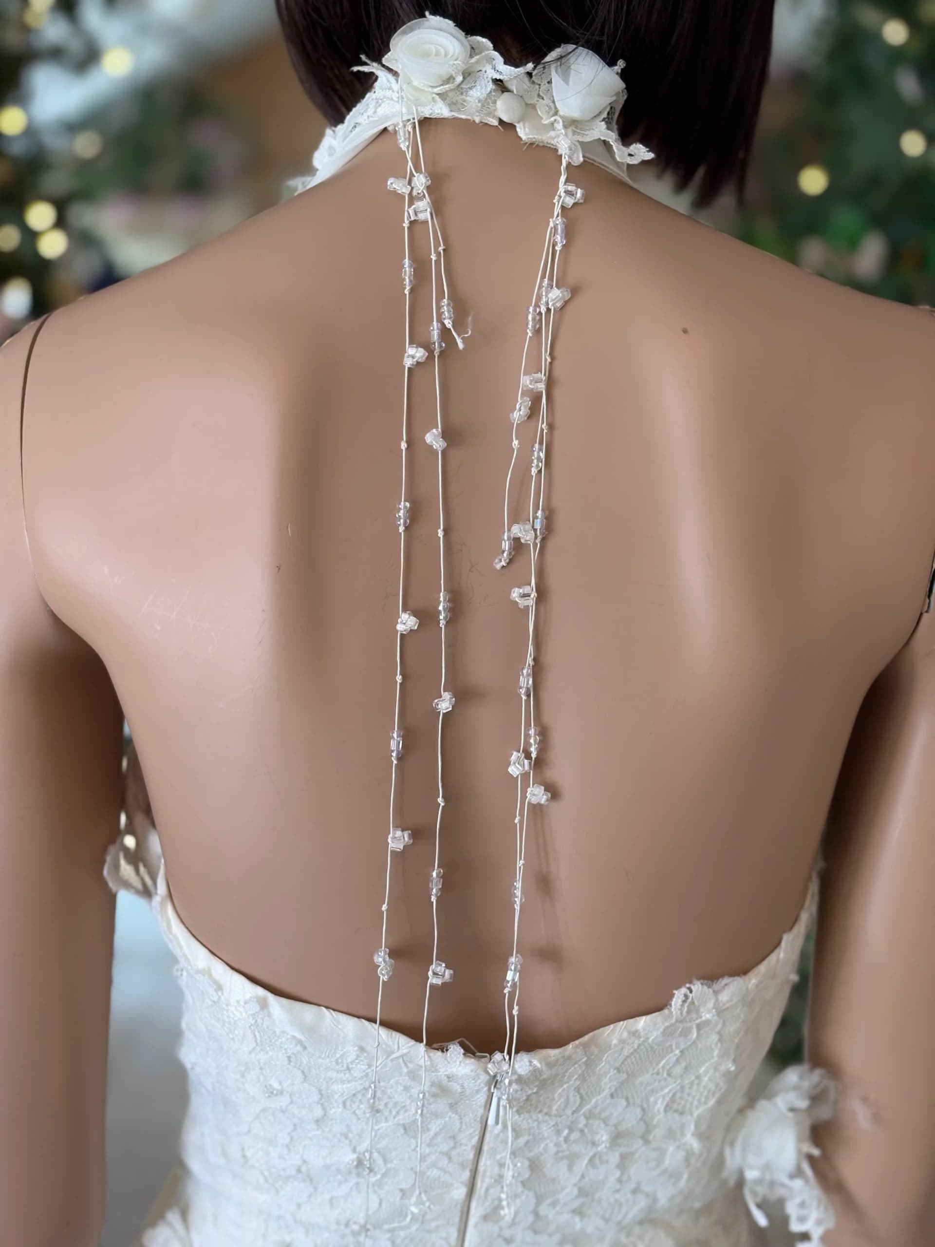 Fia – Preloved brudekjole str. 38 - billede 5