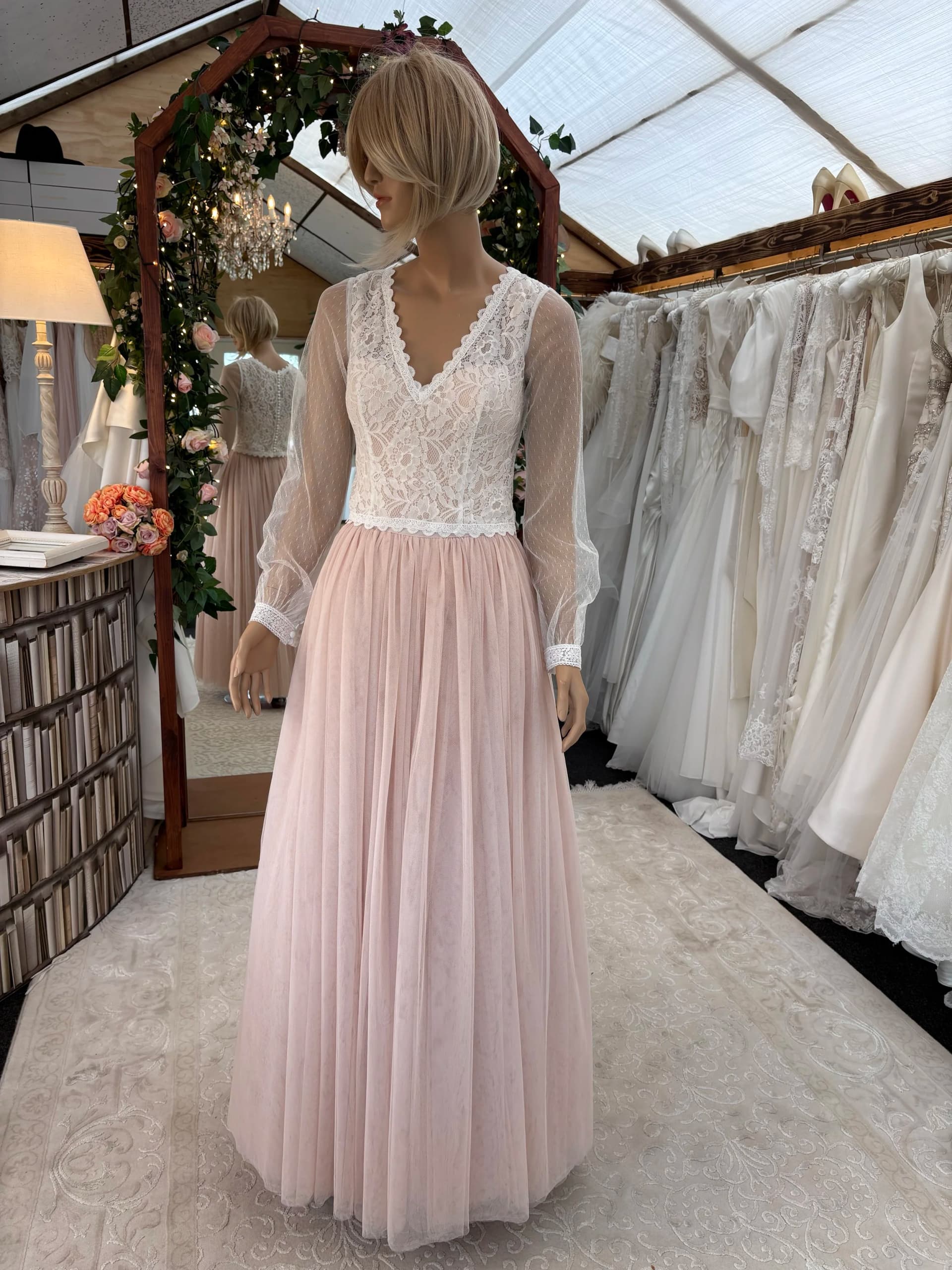 Silvana – To Be Loved todelt brudekjole str. 36-38 - billede 12