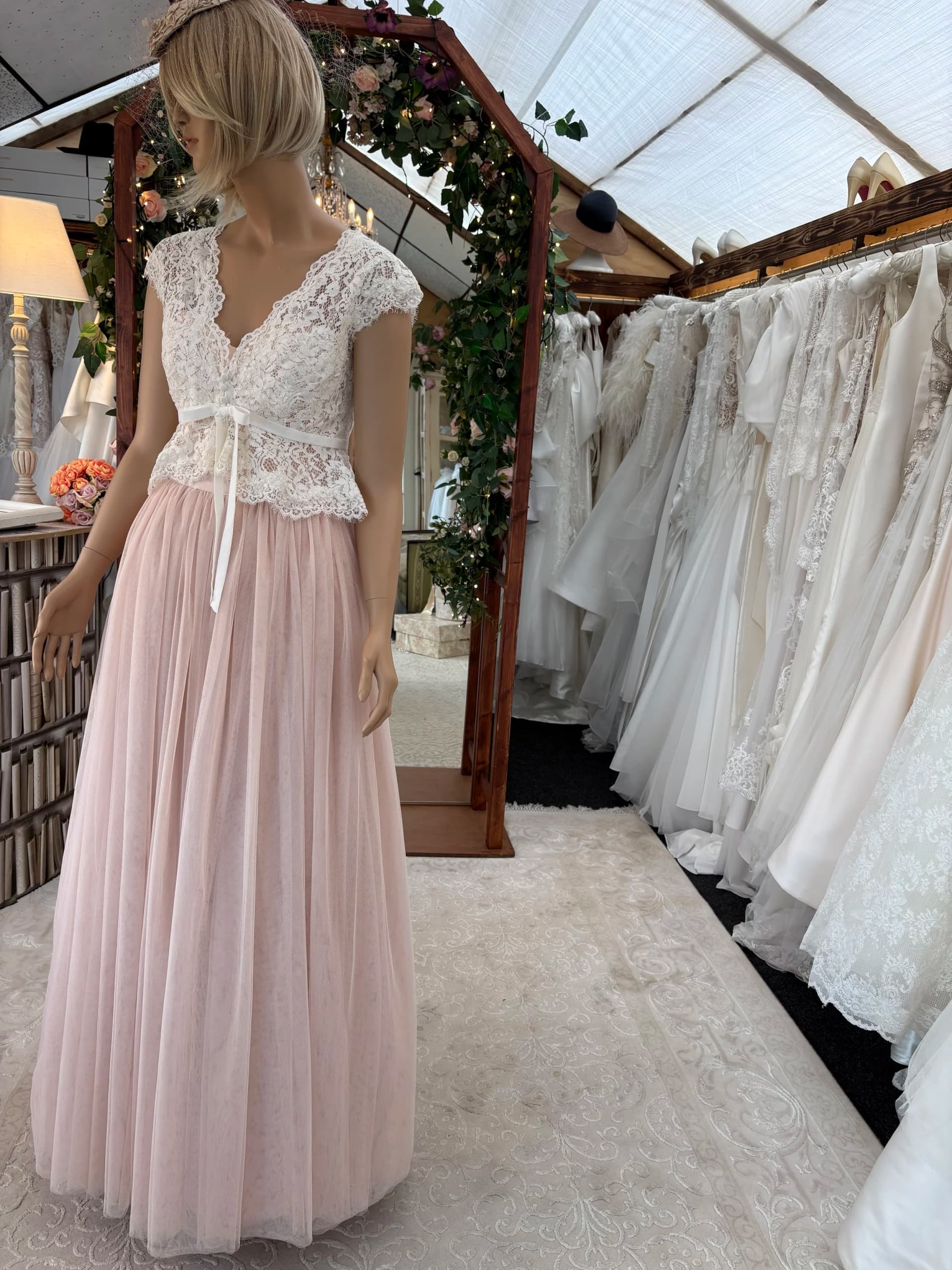 Silvana – To Be Loved todelt brudekjole str. 36-38 - billede 14