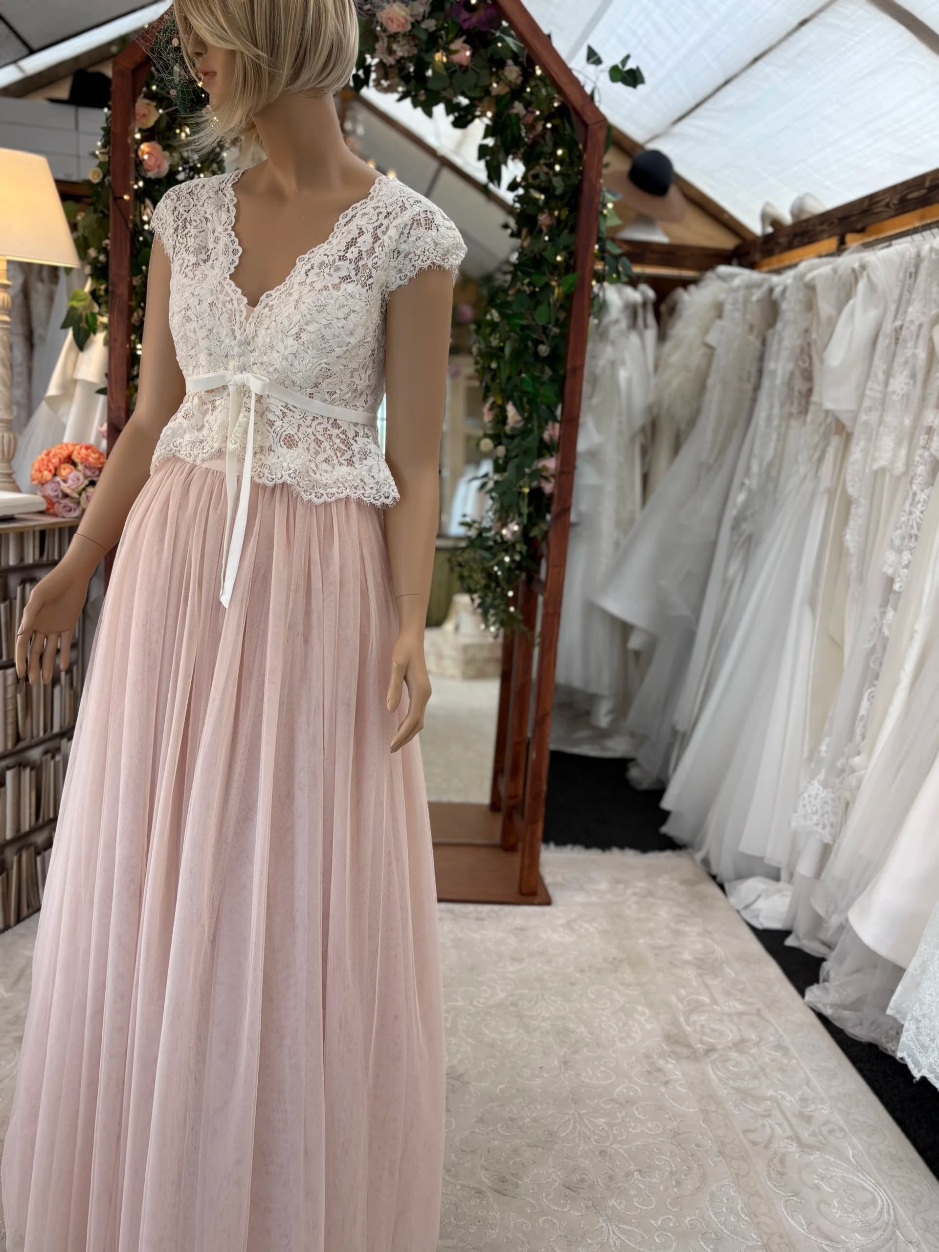 Silvana – To Be Loved todelt brudekjole str. 36-38 - billede 15